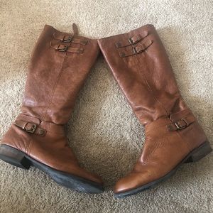 Used Franco Sarto Leather riding boots